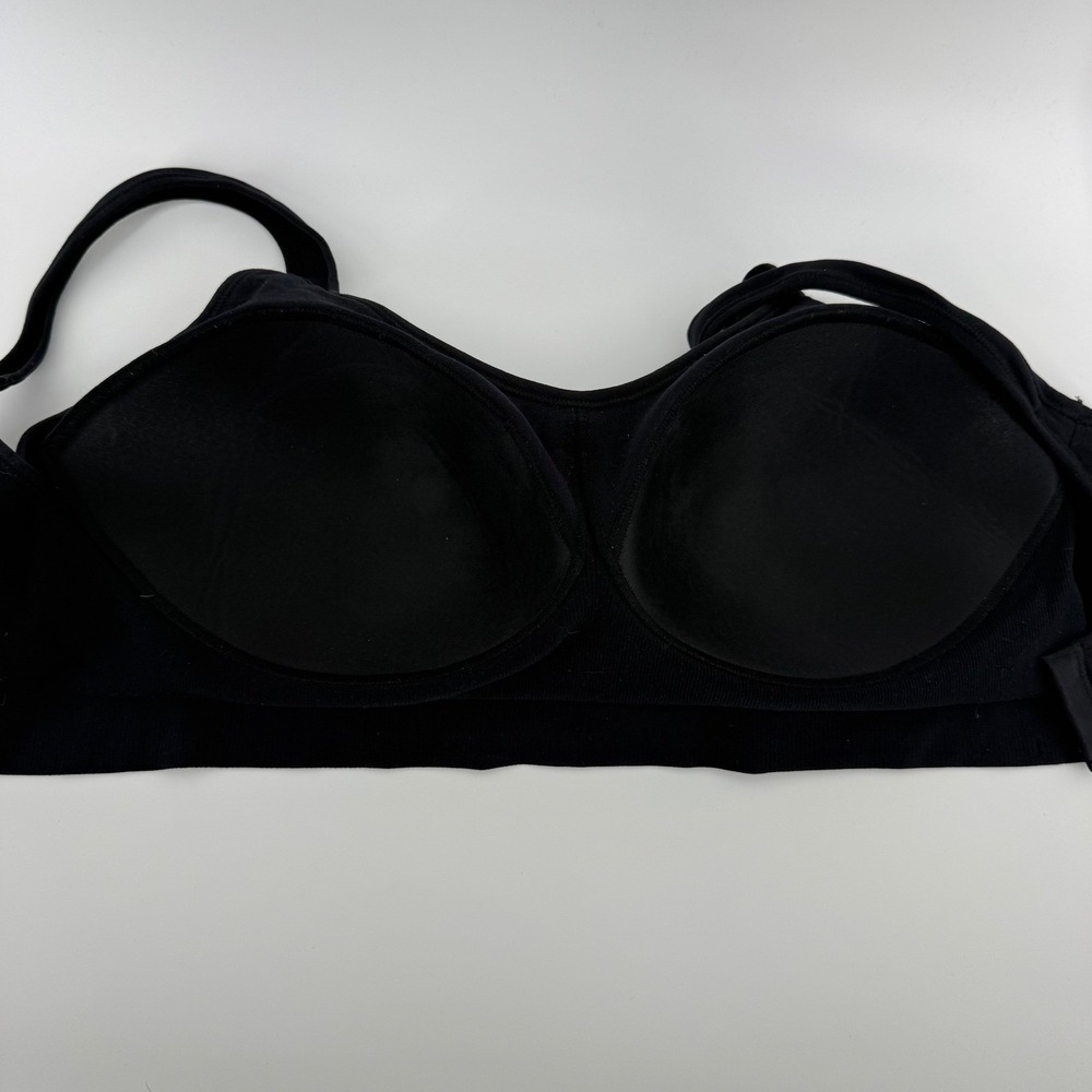 NWOT Shapermint Truekind Daily Comfort Wirefree Shaper Bra Black Size 2XL - Picture 4 of 6